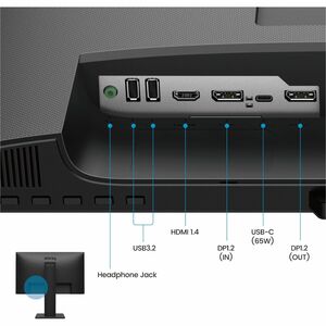 BenQ BL2486TC 24.0" (61.0 cm) Class Full HD LED Monitor - 16:9 - 23.8" (60.5 cm) Viewable - In-plane Switching (IPS) Techn