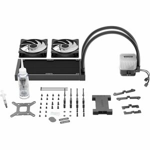 be quiet! Light Loop Cooling Fan/Radiator - CPU, Processor - 120 mm Maximum Fan Diameter - 2 x Fan(s) - 2100 rpm - Liquid 