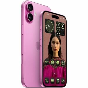 Apple iPhone 16 A3287 512 GB Smartphone - 6.1" OLED 2556 x 1179 - A18Hexa-core (6 Core) - 8 GB RAM - iOS 18 - 5G - Pink - 