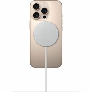 Chargeur à Induction Apple MagSafe - Blanc - 1 - Pour Smartphone, AirPod, iPhone, Dispositif Qi activé, Appareil compatibl
