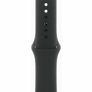 Apple Watch Series 10 Smart Watch - 42 mm Case Height - 36 mm Case Width - Jet Noir Case Color - Noir Band Color - Alumini