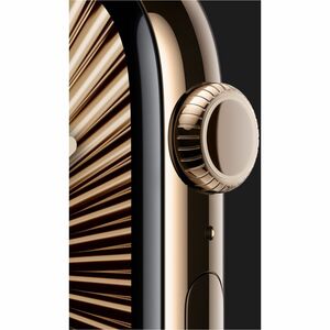 Apple Watch Series 10 Smart Watch - 42 mm Case Height - 36 mm Case Width - Doré Case Color - Doré Band Color - Fonction ph