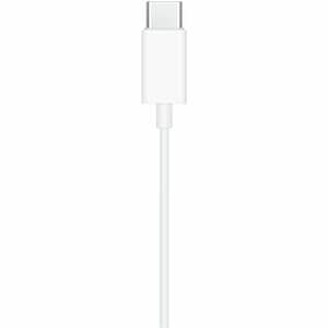 Apple EarPods Wired Earbud Stereo Earset - White - Binaural - In-ear - USB Type C