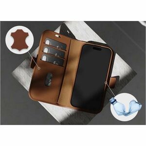 dbramante1928 ApS Copenhagen Carrying Case (Wallet) Apple iPhone 16 Pro Max Smartphone - Tan - Impact Resistant, RFID Resi