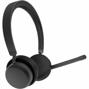 Lenovo Wireless On-ear, Over-the-head Stereo Headset - Black - Binaural - Circumaural - 3000 cm - Bluetooth - 32 Ohm - 20 