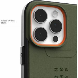 Urban Armor Gear Civilian Carrying Case Apple iPhone 16 Pro Max Smartphone - Olive Drab - Drop Resistant, Shock Absorbing,