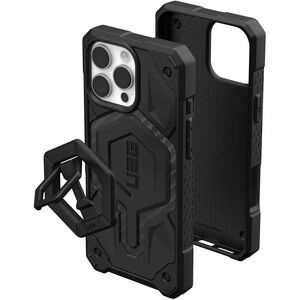 Urban Armor Gear Monarch Pro Case for Apple iPhone 16 Pro Max Smartphone - Carbon Fiber, Black - Shock Resistant, Impact R