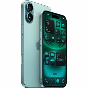 Apple iPhone 16 256 GB Smartphone - 15.5 cm (6.1") OLED 2556 x 1179 - A18Hexa-core (6 Core) - iOS 18 - 5G - Teal - Bar - A