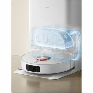 Xiaomi D109GL Bagged Cordless Robot Vacuum Cleaner - 4 L Water Tank Capacity - Brush, Filter, Pet Hair Brush, Mop Pad - Pe