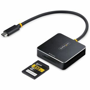 StarTech.com USB-C SD Express Card Reader, Portable USB 3.2 (10Gbps) Memory Card Reader, USB Type-C to Secure Digital 7.1 