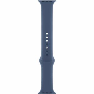 Apple Watch Series 10 Smart Watch - 42 mm Case Height - 36 mm Case Width - Silver Case Color - Denim, Blue Band Color - Al