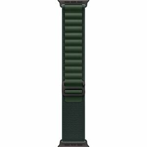 Apple Watch Ultra 2 GPS + Cellular 49mm Black Titanium Case with Dark Green Alpine Loop - Medium. Display technology: OLED