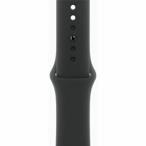 Apple Watch Series 10 Smart Watch - 42 mm Case Height - 36 mm Case Width - Jet Black Case Color - Black Band Color - Alumi