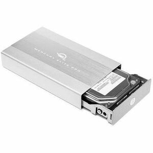 OWC Mercury Elite Pro 20 TB Desktop Hard Drive - External - SATA (SATA/600) - Silver - PlayStation, Desktop PC, MacBook, M