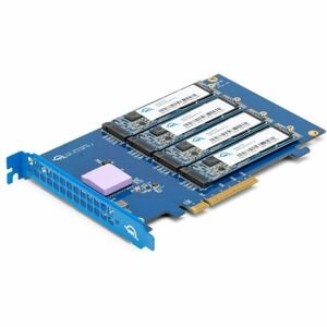 OWC Accelsior 4M2 32 TB Solid State Drive - M.2 2280 Internal - PCI Express NVMe (PCI Express NVMe 3.0 x8) - Mac Pro, Desk