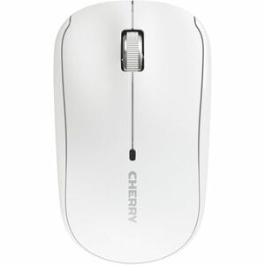 CHERRY MW 2200 Mouse - Radio Frequency - USB Type A - Optical - 3 Button(s) - White - Wireless - 10.06 m - 2.40 GHz - 1300