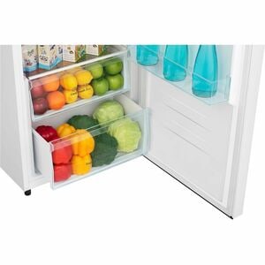 Congelatore/Freezer Hisense RT267D4AWE 206 L Porta singola - Installazione libera - Bianco - Metallo, Acciaio - 2 x Porta/