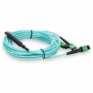 AddOn 5 m Fibre Optic Network Cable - 1 - Cable for Network Device - First End: 1 x MPO-12 Network - Female - Second End: 
