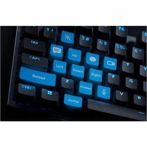 Logitech G PRO X TKL Gaming Keyboard - Cable Connectivity - USB Interface - RGB LED - English (US) - QWERTY Layout - Black