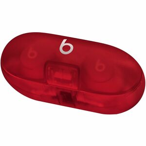 Apple Beats Solo Buds True Wireless Earbud Stereo Earset - Transparent, Red - Binaural - In-ear - Bluetooth