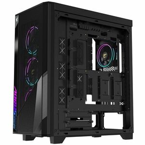 Aorus Computer Case - Mini ITX, Micro ATX, ATX Motherboard Supported - Mid-tower - Steel, Plastic, Glass, Tempered Glass, 
