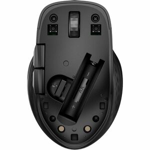 HP 435 Mouse - Bluetooth/Radio Frequency - USB Type A - Multi Surface - 5 Button(s) - 4 Programmable Button(s) - Wireless 