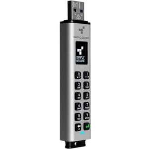 128GB Sentry K350 Encrypted Keypad Micro SSD, Hardware - verschlüsselter USB-Stick / microSATA SSD, OLED Display, echte al