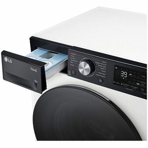 Lavatrice LG F4R7509TSWB Caricamento Frontale 9 kg - Bianco - Funzione vapore - 1400 Velocità centrifuga (rpm) - Smart Con