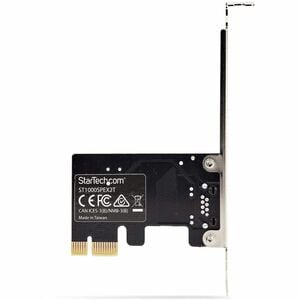 StarTech.com Gigabit Ethernet Card for Server, Workstation - 10/100/1000Base-T - Plug-in Card - Black - TAA Compliant - PC