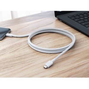Alogic Elements Pro 1 m USB-C Datentransferkabel - 1 - Cable for Smartphone, Tablet, Notebook, Chromebook - 480 Mbit/s - Weiß