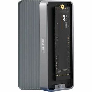 Digitus DA-71157 Laufwerksgehäuse M.2, PCI Express NVMe - USB 3.2 (Gen 2x2) Typ C Host Interface Extern - Grau - 1 x SSD u