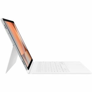 Samsung Keyboard/Cover Case (Book Fold) Samsung Galaxy Tab S9+, Galaxy Tab S9 FE+, Galaxy Tab S10+ Tablet - White - 286 mm
