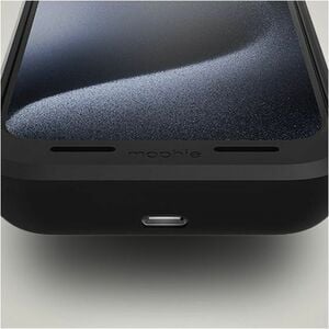 Mophie juice pack Case for Apple iPhone 16 Pro Smartphone - Black - 1 / Pack - Drop Resistant, Impact Resistant, Crack Res