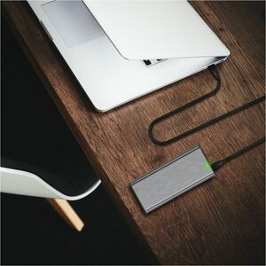 CABLE USB 3.2 GEN2X2 20GBPS 5A 100W USB-C/M-USB-C/M BLACK 2.0M