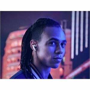 Panasonic RZ-B110W True Wireless Earbud Stereo Earset - White - Google Assistant, Siri - Binaural - In-ear - 1000 cm - Blu