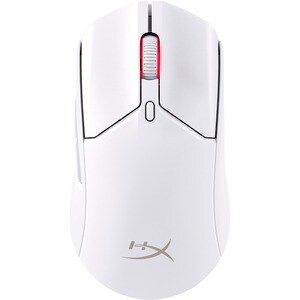 HP Pulsefire Haste 2 Gaming Mouse - Bluetooth - USB Type A - 6 Button(s) - 6 Programmable Button(s) - White - Cable/Wirele
