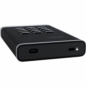 Disque dur Portable iStorage diskAshur3 - 2.5" Externe - 2 To - Noir - Conforme aux normes TAA - Imprimante, Scanner, Camé