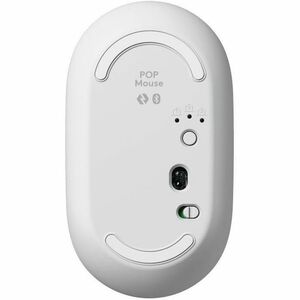 Tastiera e mouse Logitech POP Icon Combo - QWERTZ - Svizzero - Wireless Bluetooth Tastiera - Bianco, Arancione - Wireless 