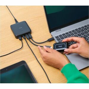 Trust Maxo 100 W AC Adapter - Universal Adapter - 1 USB - 3 USB Type-C - For Notebook, Tablet PC, Smartphone - 1.20 m Cabl