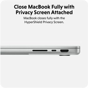 Filtre de confidentialité pour écran pour Apple HyperShield HS5113GL 3H - Pour 34,5 cm (13,6") LCD MacBook Air, MacBook Pr