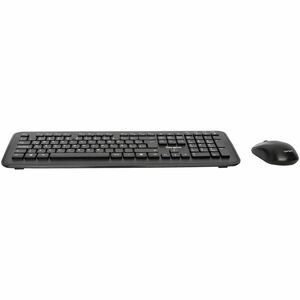 Targus AKM610ES Keyboard & Mouse - QWERTY - Spanish - USB Wireless RF 2.40 GHz Keyboard - Keyboard/Keypad Color: Black - U