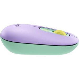 Logitech POP Mouse 鼠标 - 蓝牙 - USB - 光学 - 4 按钮 - 无线 - 10 m - 4000 dpi - 滚轮 - 1 x AA Battery Supported