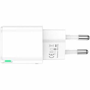 CHARGER GAN 30W USB-C PD3.0 QC4.0 USB-A QC3.0 WHITE