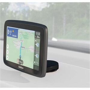 TomTom GO Classic Automobile Portable GPS Navigator - Black - 12.7 cm (5") - Touchscreen - Speaker, Dash Cam - Bluetooth -