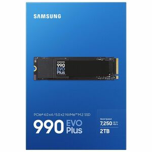 Samsung MZ-V9S2T0. SSD capacity: 2 TB, SSD form factor: M.2, Read speed: 7250 MB/s, Write speed: 6300 MB/s, Component for: PC