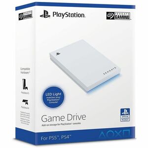 Seagate Game Drive 1.95 TB Solid State Drive - 2.5" External - White - Gaming Console Device Supported - USB 3.2 Type C