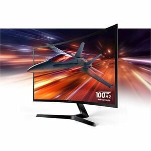 Samsung Essential S3 S27D366GAU 27 Zoll Class Full HD Gekrümmter Bildschirm LED-Monitor - 16:9 Format - Schwarz - 68,6 cm 