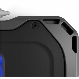 MAXCases Shield Extreme-X2 for iPad 10 10.9" w/3.5 mm Adapter and Tamper-Resistant Design (2022) (Black Bezel-Gray Case) -