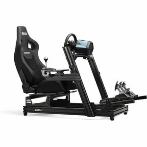 Next Level Racing ERS4 Elite Reclining Seat - Fédération Internationale de l'Automobile (FIA) - PU Leather, Suede