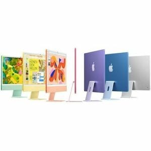 24-inch iMac with Retina 4.5K display: Apple M4 chip with 10‑core CPU and 10‑core GPU, 16GB, 256GB SSD - Pink